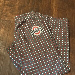 Ohio State flannel pajama pants